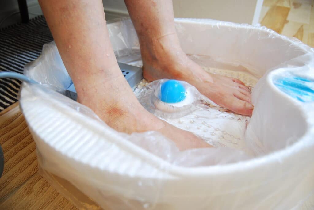 足湯デトックス